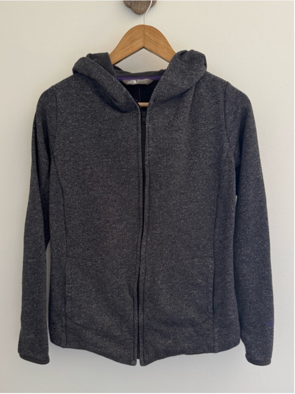 The North Face Gray Full Zip Hoodie Jacket
